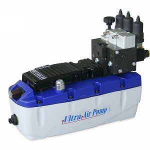 Air-hydraulic pump with independent and simultaneous hydraulic locks 400 bar-UPHC 402
