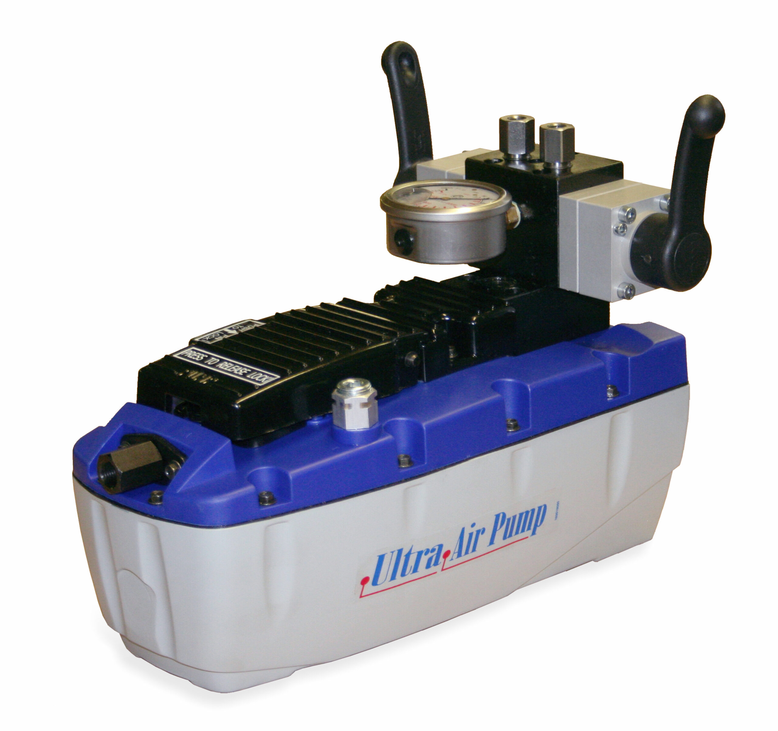 Pompa pneumoidraulica doppia valvola 4/3 D/E CETOP 3 fino a 1000bar-UPM 2V