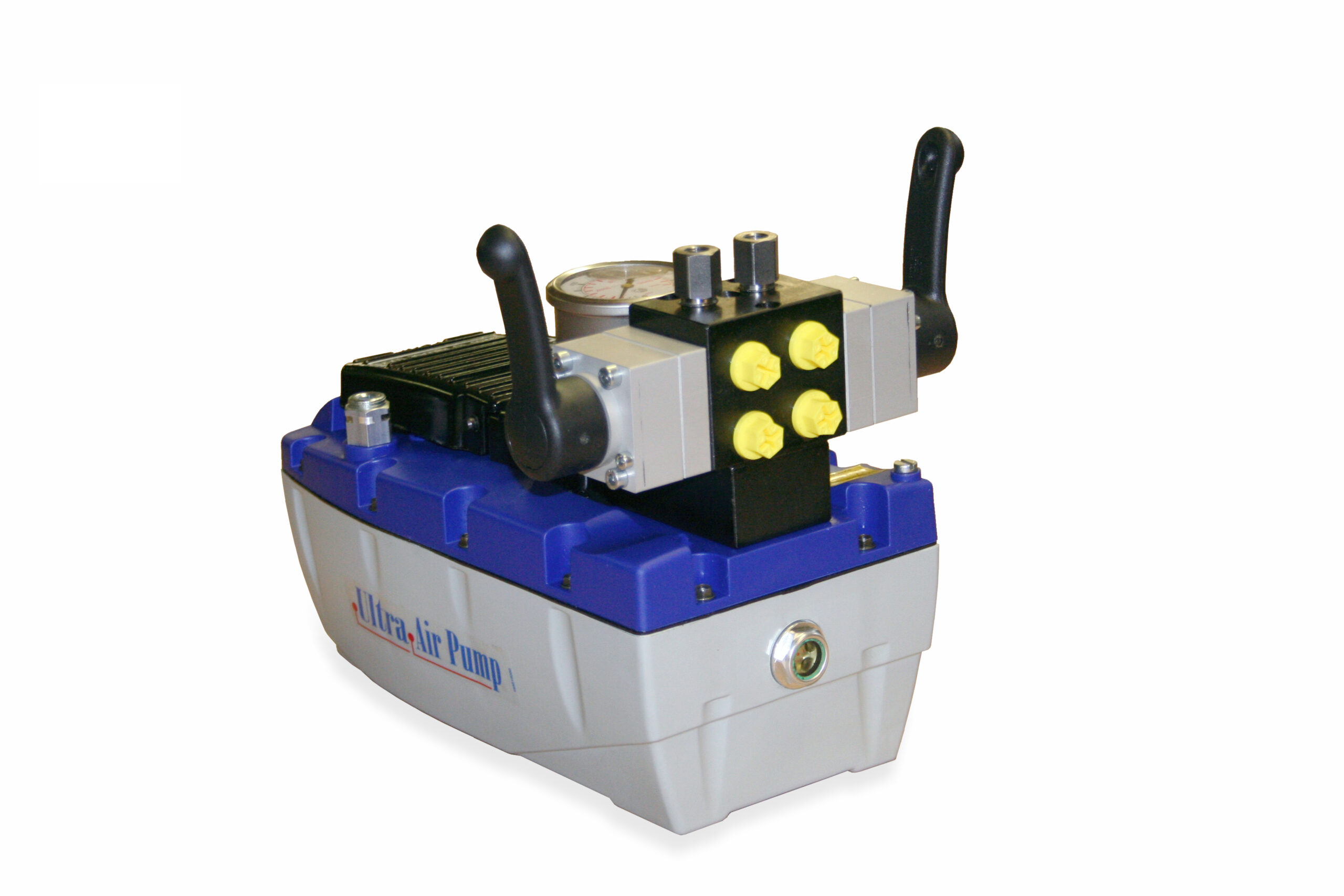 Pompa pneumoidraulica doppia valvola 4/3 D/E CETOP 3 fino a 1000bar-UPM 2V - immagine 3