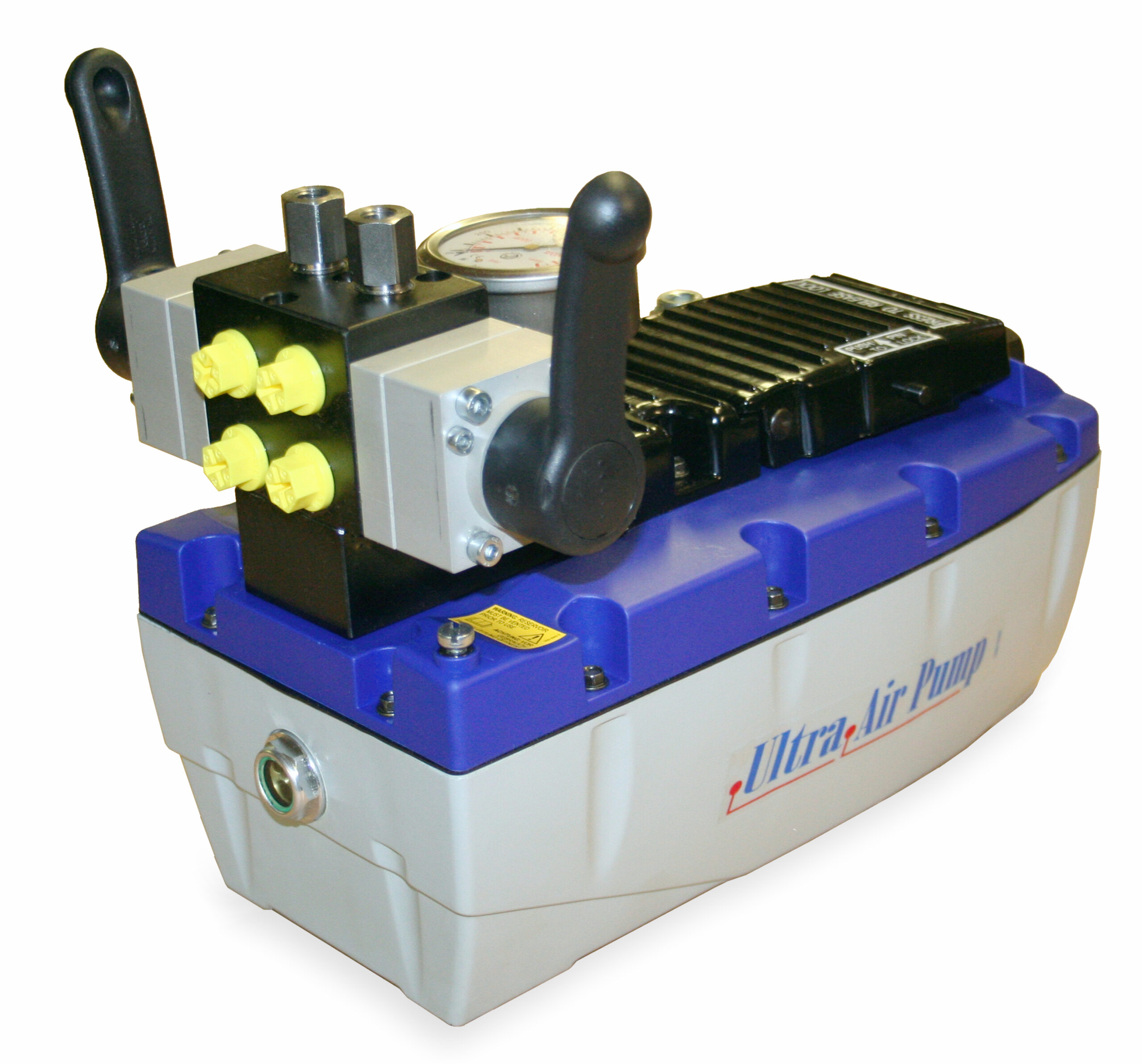 Pompa pneumoidraulica doppia valvola 4/3 D/E CETOP 3 fino a 1000bar-UPM 2V - immagine 2
